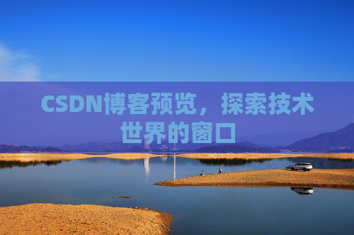 CSDN博客预览,探索技术世界的窗口